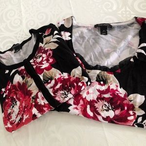 White House Black Market Cardigan w/matching tank